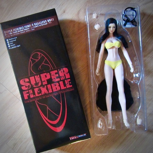 NEW PRODUCT: TBLeague: 1/6 Female Super-Flexible Seamless Body S34 & S35  (with head sculpt) & 34A & 34A (without head sculpt)